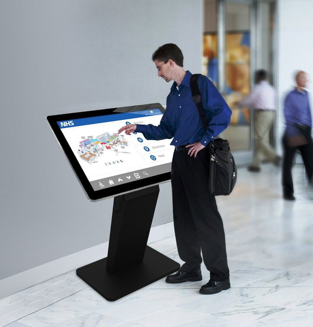 Touch screen kiosk
